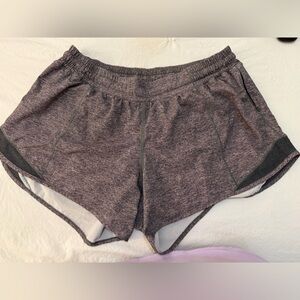 Lululemon Women's Heather Gray hotty hot Shorts